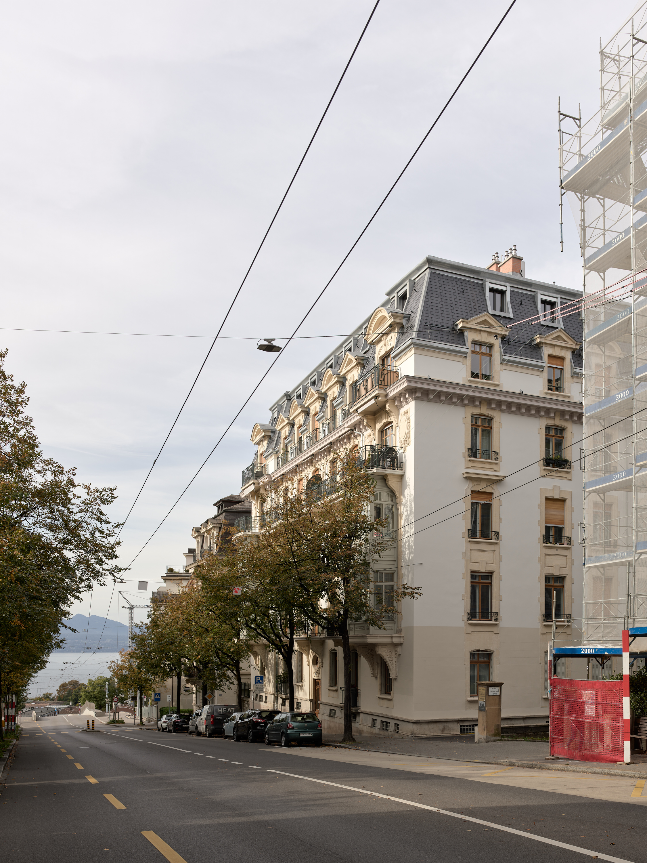 vue de l'Av. Juste-Olivier